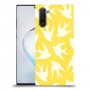 צהוב ציפור החיים כיסוי מגן קשיח מעוצב ל Samsung Galaxy Note10 יחידה אחת סקרין מובייל