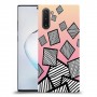 זאברה ריבועים כיסוי מגן קשיח מעוצב ל Samsung Galaxy Note10 יחידה אחת סקרין מובייל
