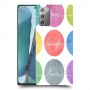 אהבה צחוק חיים כיסוי מגן קשיח מעוצב ל Samsung Galaxy Note20 5G יחידה אחת סקרין מובייל