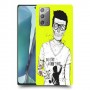לא חולצת טריקו מצחיקה כיסוי מגן קשיח מעוצב ל Samsung Galaxy Note20 5G יחידה אחת סקרין מובייל