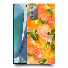 אפרסקים כתומים כיסוי מגן קשיח מעוצב ל Samsung Galaxy Note20 5G יחידה אחת סקרין מובייל