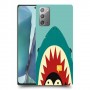 פינגווין בכריש כיסוי מגן קשיח מעוצב ל Samsung Galaxy Note20 5G יחידה אחת סקרין מובייל