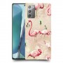 פלמינגו ורוד כיסוי מגן קשיח מעוצב ל Samsung Galaxy Note20 5G יחידה אחת סקרין מובייל