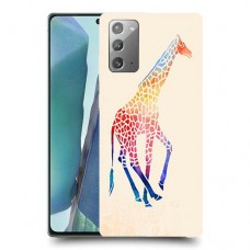 קשת ג 'ירפה כיסוי מגן קשיח מעוצב ל Samsung Galaxy Note20 5G יחידה אחת סקרין מובייל
