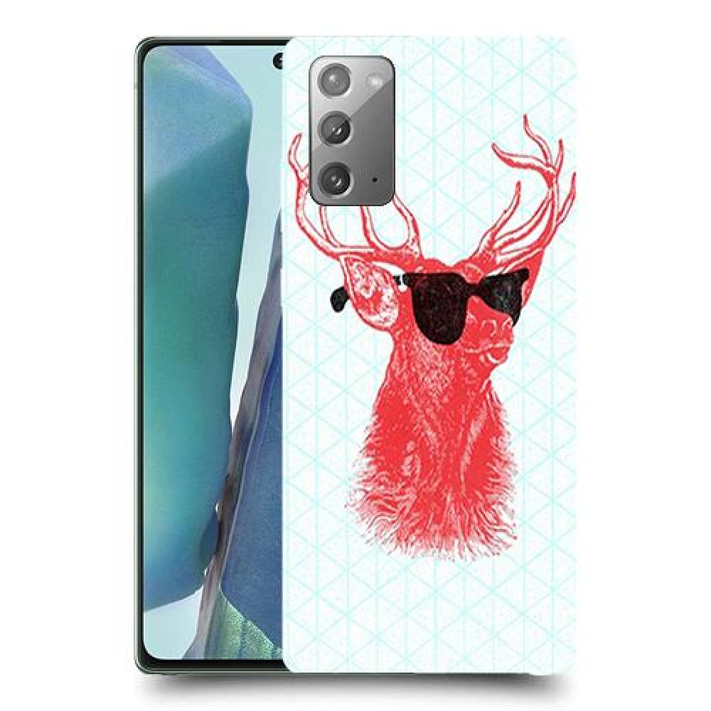 אדג אדום במשקפיים כיסוי מגן קשיח מעוצב ל Samsung Galaxy Note20 5G יחידה אחת סקרין מובייל