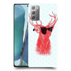 אדג אדום במשקפיים כיסוי מגן קשיח מעוצב ל Samsung Galaxy Note20 5G יחידה אחת סקרין מובייל