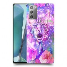 חתול מושלג כיסוי מגן קשיח מעוצב ל Samsung Galaxy Note20 5G יחידה אחת סקרין מובייל