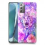 חתול מושלג כיסוי מגן קשיח מעוצב ל Samsung Galaxy Note20 5G יחידה אחת סקרין מובייל