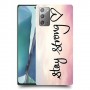 הישאר חזק כיסוי מגן קשיח מעוצב ל Samsung Galaxy Note20 5G יחידה אחת סקרין מובייל