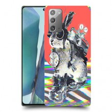 ארנבון מוזר כיסוי מגן קשיח מעוצב ל Samsung Galaxy Note20 5G יחידה אחת סקרין מובייל