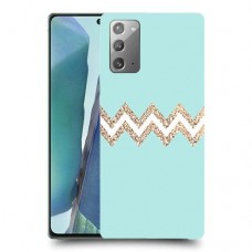 פסים בירוק כיסוי מגן קשיח מעוצב ל Samsung Galaxy Note20 5G יחידה אחת סקרין מובייל