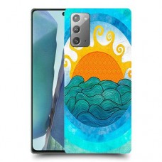 זריחה ליד הים כיסוי מגן קשיח מעוצב ל Samsung Galaxy Note20 5G יחידה אחת סקרין מובייל