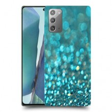 טורקיז יהלומים כיסוי מגן קשיח מעוצב ל Samsung Galaxy Note20 5G יחידה אחת סקרין מובייל