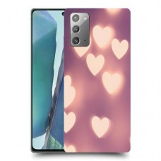 לבבות מעורפלים בחום כיסוי מגן קשיח מעוצב ל Samsung Galaxy Note20 5G יחידה אחת סקרין מובייל