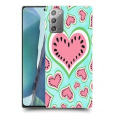 אבטיח אהבה כיסוי מגן קשיח מעוצב ל Samsung Galaxy Note20 5G יחידה אחת סקרין מובייל
