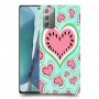 אבטיח אהבה כיסוי מגן קשיח מעוצב ל Samsung Galaxy Note20 5G יחידה אחת סקרין מובייל