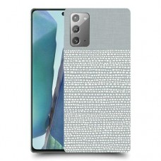 נקודות לבנות אפור כיסוי מגן קשיח מעוצב ל Samsung Galaxy Note20 5G יחידה אחת סקרין מובייל