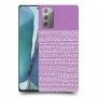 נקודות לבנות בסגול כיסוי מגן קשיח מעוצב ל Samsung Galaxy Note20 5G יחידה אחת סקרין מובייל