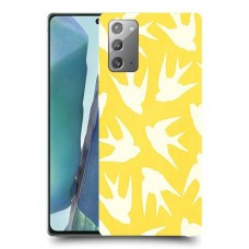 צהוב ציפור החיים כיסוי מגן קשיח מעוצב ל Samsung Galaxy Note20 5G יחידה אחת סקרין מובייל
