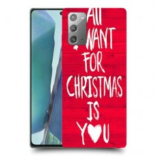 אתה עבור חג המולד כיסוי מגן קשיח מעוצב ל Samsung Galaxy Note20 5G יחידה אחת סקרין מובייל