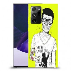 לא חולצת טריקו מצחיקה כיסוי מגן קשיח מעוצב ל Samsung Galaxy Note20 Ultra 5G יחידה אחת סקרין מובייל