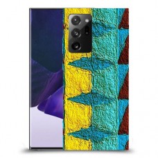 הפשטה צבועה כיסוי מגן קשיח מעוצב ל Samsung Galaxy Note20 Ultra 5G יחידה אחת סקרין מובייל