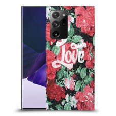 רוז אהבה כיסוי מגן קשיח מעוצב ל Samsung Galaxy Note20 Ultra 5G יחידה אחת סקרין מובייל