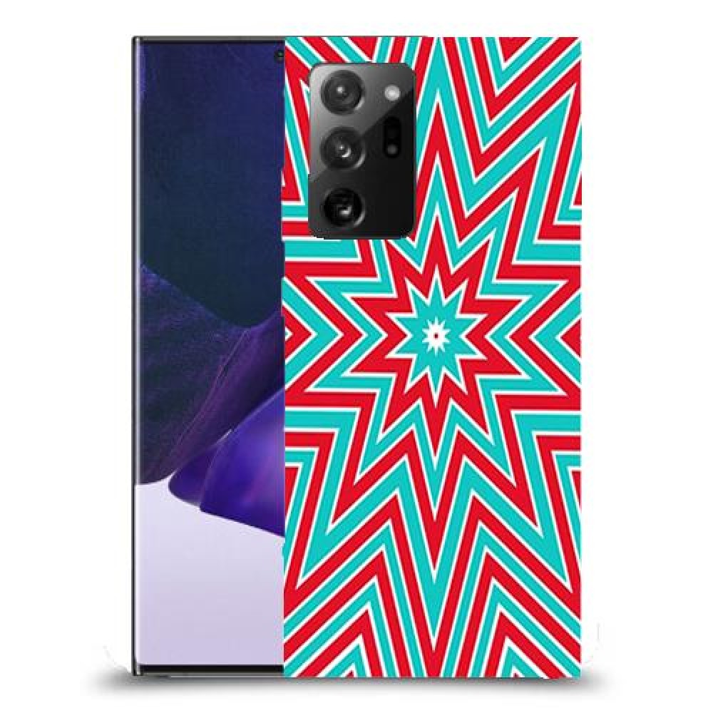 צבעי שלג כיסוי מגן קשיח מעוצב ל Samsung Galaxy Note20 Ultra 5G יחידה אחת סקרין מובייל