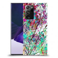 באביב בסגול כיסוי מגן קשיח מעוצב ל Samsung Galaxy Note20 Ultra 5G יחידה אחת סקרין מובייל