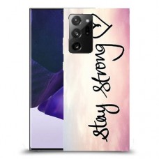 הישאר חזק כיסוי מגן קשיח מעוצב ל Samsung Galaxy Note20 Ultra 5G יחידה אחת סקרין מובייל