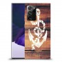 עוגן מעץ כיסוי מגן קשיח מעוצב ל Samsung Galaxy Note20 Ultra 5G יחידה אחת סקרין מובייל