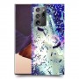 גשם מתכת כיסוי מגן קשיח מעוצב ל Samsung Galaxy Note20 Ultra יחידה אחת סקרין מובייל