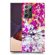 סתיו סגול כיסוי מגן קשיח מעוצב ל Samsung Galaxy Note20 Ultra יחידה אחת סקרין מובייל