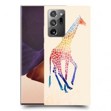 קשת ג 'ירפה כיסוי מגן קשיח מעוצב ל Samsung Galaxy Note20 Ultra יחידה אחת סקרין מובייל