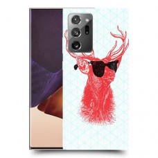 אדג אדום במשקפיים כיסוי מגן קשיח מעוצב ל Samsung Galaxy Note20 Ultra יחידה אחת סקרין מובייל