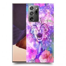 חתול מושלג כיסוי מגן קשיח מעוצב ל Samsung Galaxy Note20 Ultra יחידה אחת סקרין מובייל