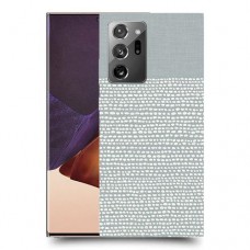 נקודות לבנות אפור כיסוי מגן קשיח מעוצב ל Samsung Galaxy Note20 Ultra יחידה אחת סקרין מובייל