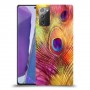 נוצת טווס כיסוי מגן קשיח מעוצב ל Samsung Galaxy Note20 יחידה אחת סקרין מובייל