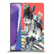 ארנבון מוזר כיסוי מגן קשיח מעוצב ל Samsung Galaxy Note20 יחידה אחת סקרין מובייל