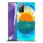 זריחה ליד הים כיסוי מגן קשיח מעוצב ל Samsung Galaxy Note20 יחידה אחת סקרין מובייל