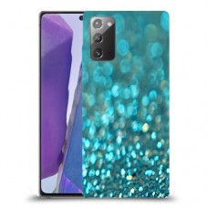 טורקיז יהלומים כיסוי מגן קשיח מעוצב ל Samsung Galaxy Note20 יחידה אחת סקרין מובייל