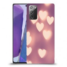 לבבות מעורפלים בחום כיסוי מגן קשיח מעוצב ל Samsung Galaxy Note20 יחידה אחת סקרין מובייל