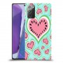 אבטיח אהבה כיסוי מגן קשיח מעוצב ל Samsung Galaxy Note20 יחידה אחת סקרין מובייל