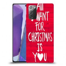 אתה עבור חג המולד כיסוי מגן קשיח מעוצב ל Samsung Galaxy Note20 יחידה אחת סקרין מובייל