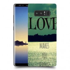 אהבה גורמת לך לנצנץ כיסוי מגן קשיח מעוצב ל Samsung Galaxy Note8 יחידה אחת סקרין מובייל