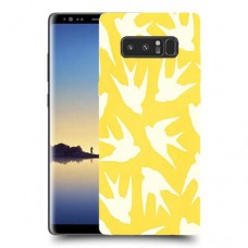 צהוב ציפור החיים כיסוי מגן קשיח מעוצב ל Samsung Galaxy Note8 יחידה אחת סקרין מובייל