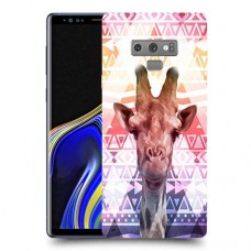 ג'ירפה נחמד כיסוי מגן קשיח מעוצב ל Samsung Galaxy Note9 יחידה אחת סקרין מובייל