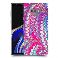 טווס סיפור כיסוי מגן קשיח מעוצב ל Samsung Galaxy Note9 יחידה אחת סקרין מובייל