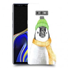 פינגווין בקור כיסוי מגן קשיח מעוצב ל Samsung Galaxy Note9 יחידה אחת סקרין מובייל