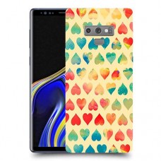 לבבות קשת כיסוי מגן קשיח מעוצב ל Samsung Galaxy Note9 יחידה אחת סקרין מובייל